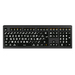 Logickeyboard LKB-LPWB-A2M-FR - Volle Größe (100%) - Kabelgebunden - USB - Scherenschalter - AZERTY - Schwarz