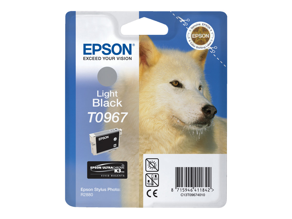 Epson T0967 - 11.4 ml - Schwarz - original - Blisterverpackung - Tintenpatrone