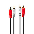 Lindy Premium - Video-  Audiokabel - RCA x 2 (M)