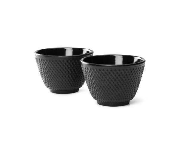 Bredemeijer Group Bredemeijer Xilin - Teetasse - Grösse 7.8 cm diameter - Höhe 5.3 cm - Schwarz (Packung mit 2), Ansicht 3