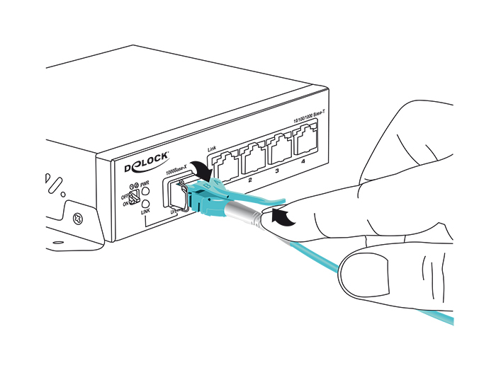 Delock Netzwerkkabel - LC Multi-Mode (M) bis LC Multi-Mode (M), Ansicht 2