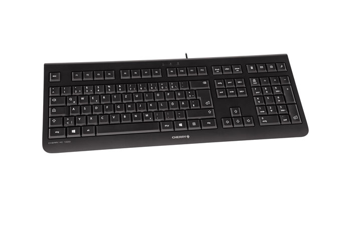 Cherry KC 1000 - Tastatur - USB - TL: Italienisch, QWERTY, Ansicht 2