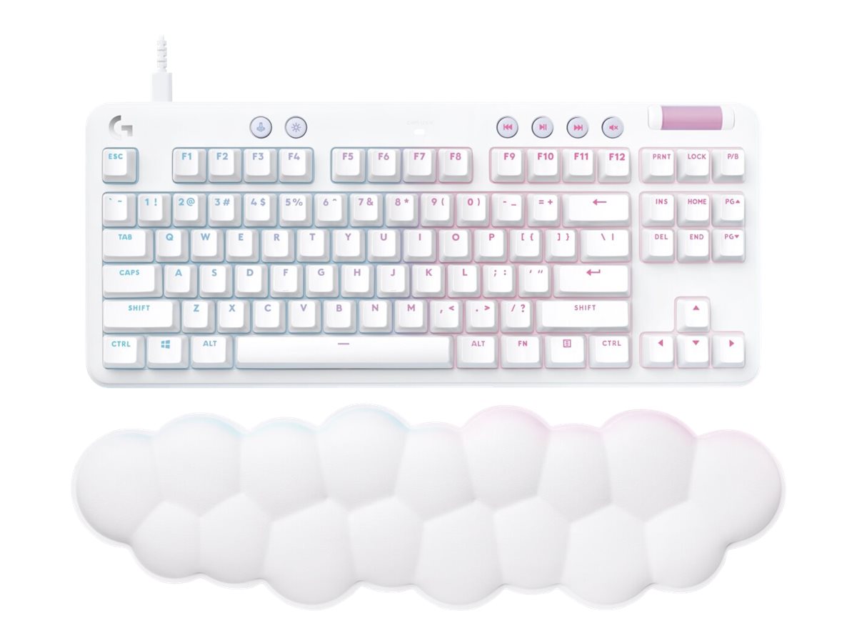 Logitech G G713 - Tastatur - Ohne Zehnertastatur - Hintergrundbeleuchtung - USB - QWERTY - Nordisch (DänischFinnischNorwegischSchwedisch)