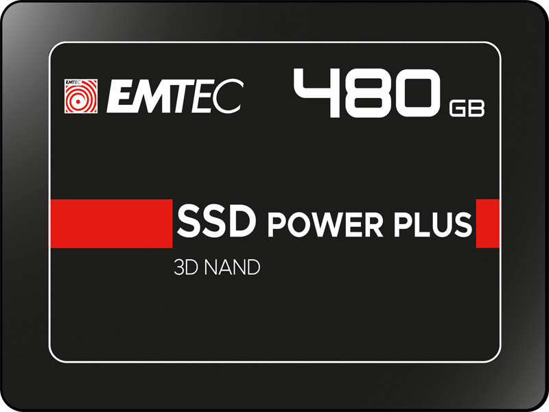 EMTEC X150 Power Plus 3D NAND - 480 GB SSD - intern - 2.5 (6.4 cm), Ansicht 3