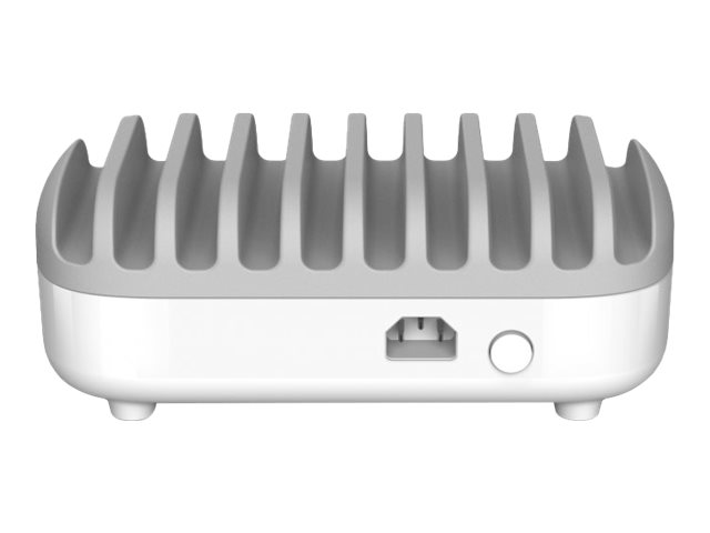 Compulocks 10 Ports USB Charging Dock Station With EU Plug - Ladestation - 120 Watt - 2.4 A - 10 Ausgabeanschlussstellen (USB)