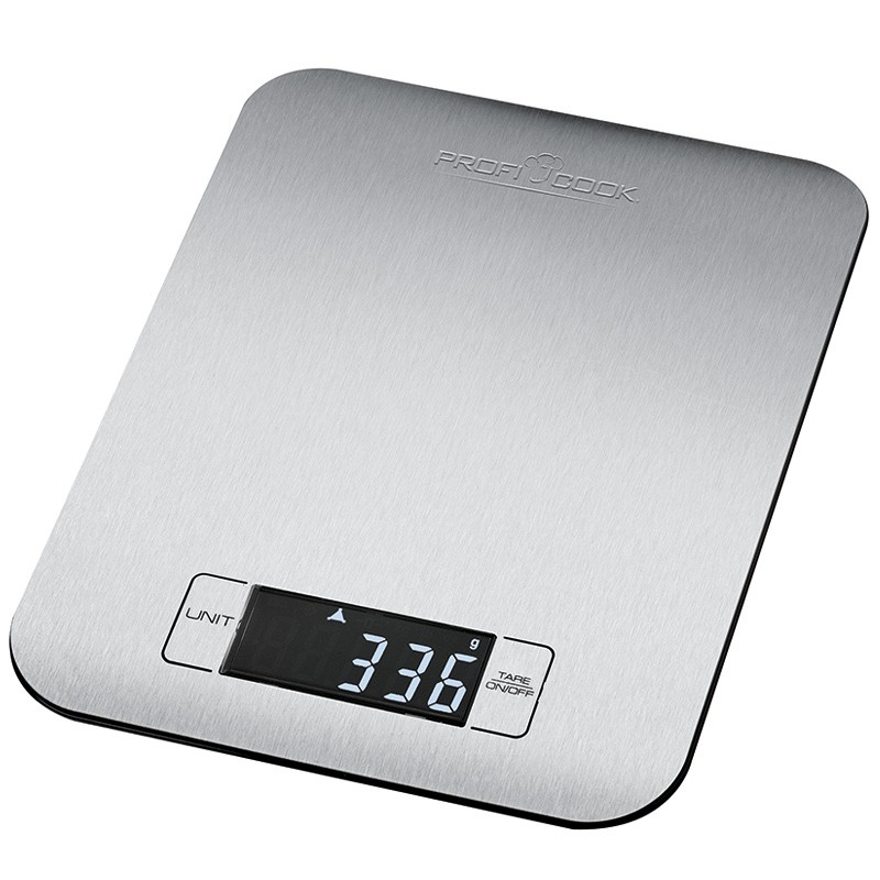 Clatronic ProfiCook PC-KW 1061 - Küchenwaage - Edelstahl/Schwarz, Ansicht 2