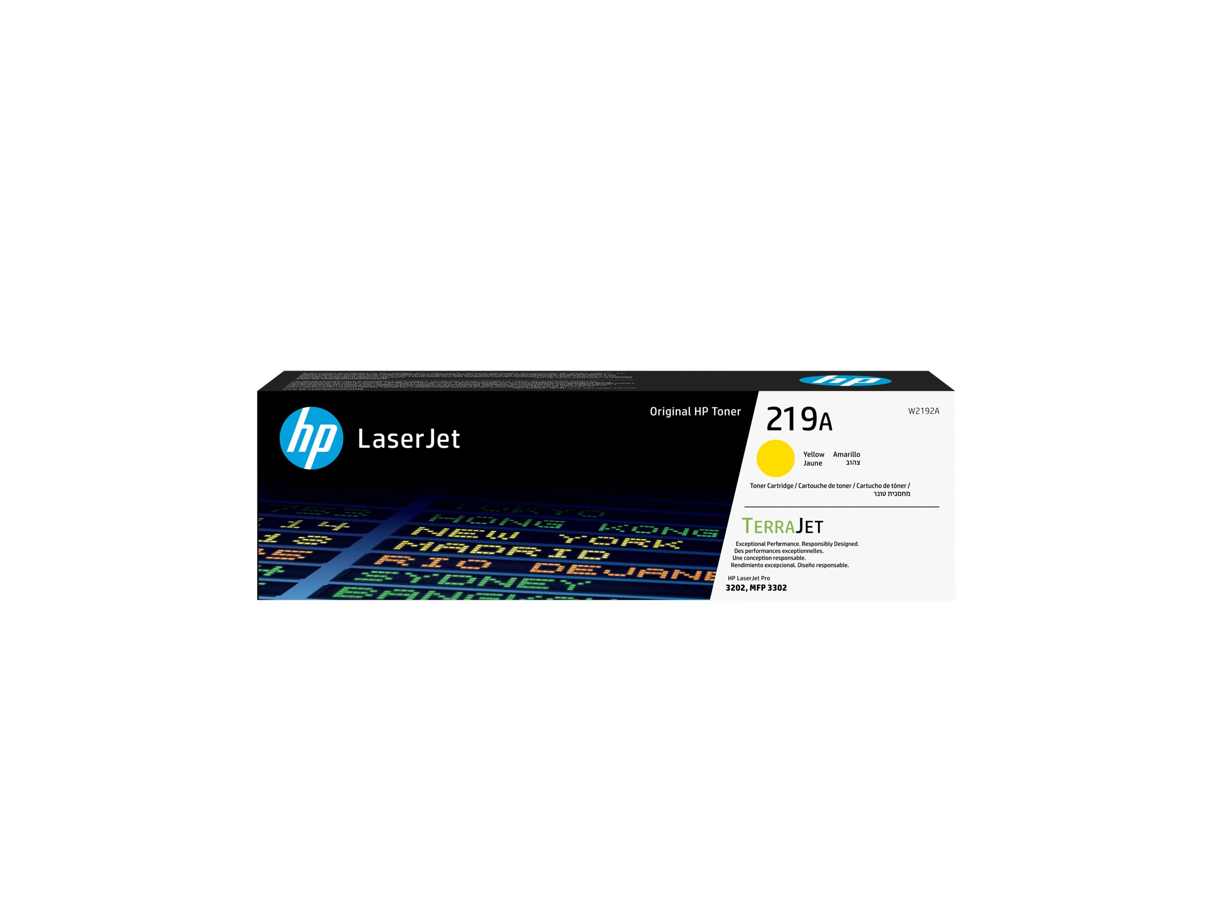 HP 219A - Gelb - original - LaserJet - Tonerpatrone (W2192A)