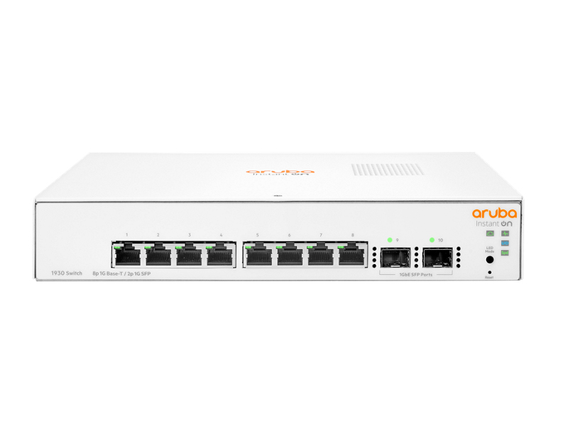 HPE Aruba Networking JL680A, Managed, Gigabit Ethernet (10/100/1000), Vollduplex, Rack-Einbau, 1U