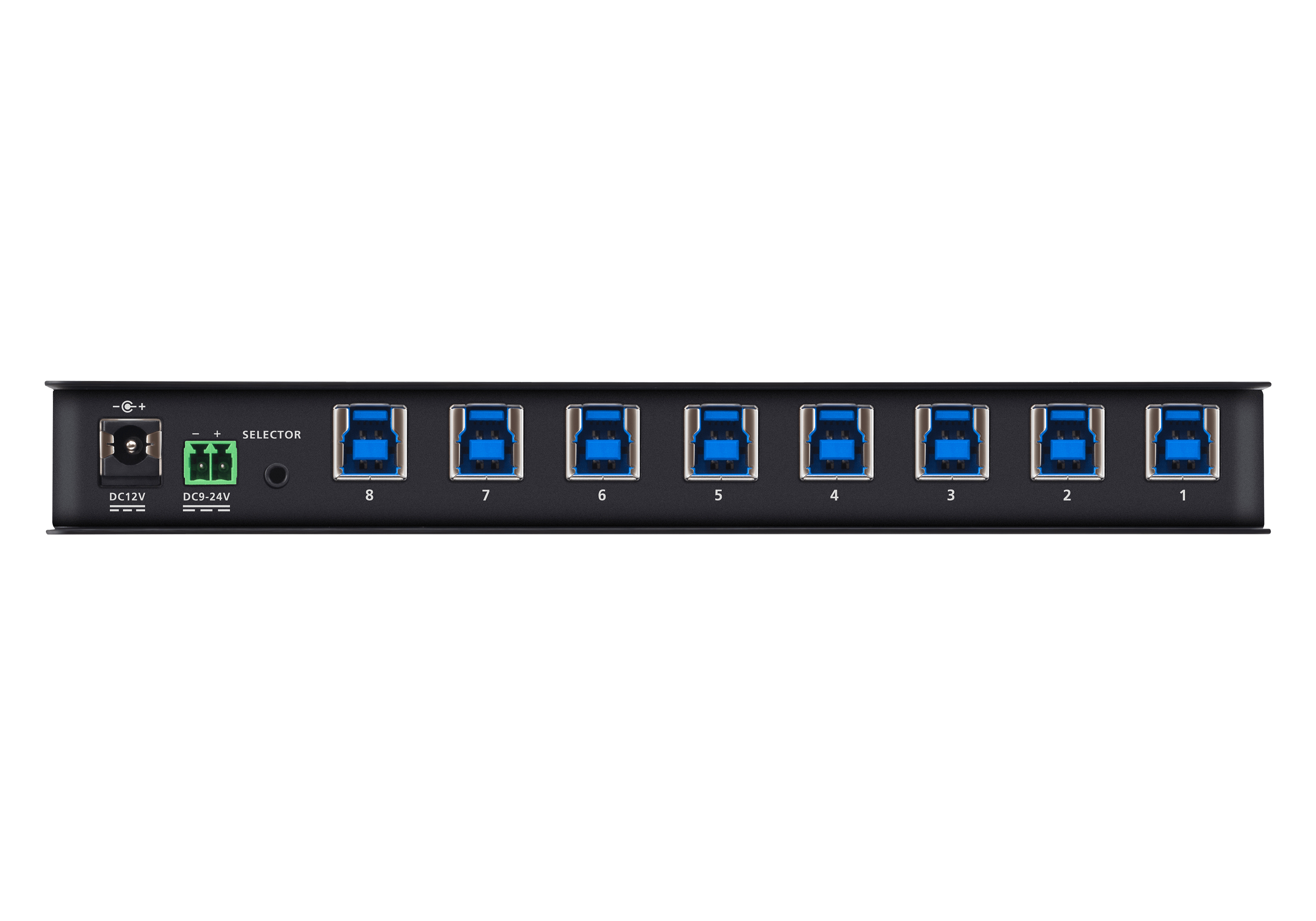 ATEN US3384i 8x4 USB 3.2 Gen.1 Switch Multi USB-Umschalter, Ansicht 3
