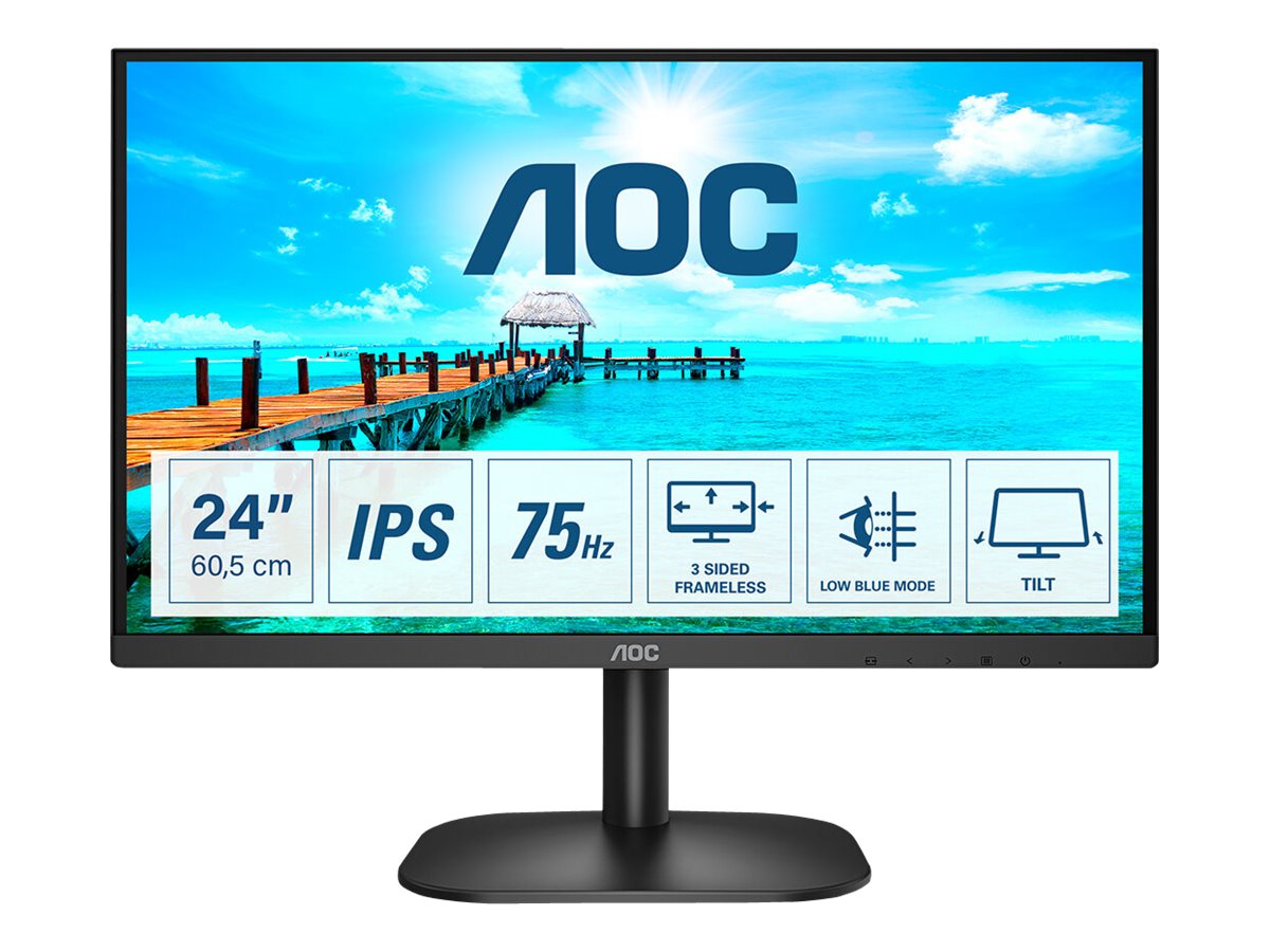 AOC 24B2XH - LED-Monitor - 60.5 cm 23.8" (24B2XH)
