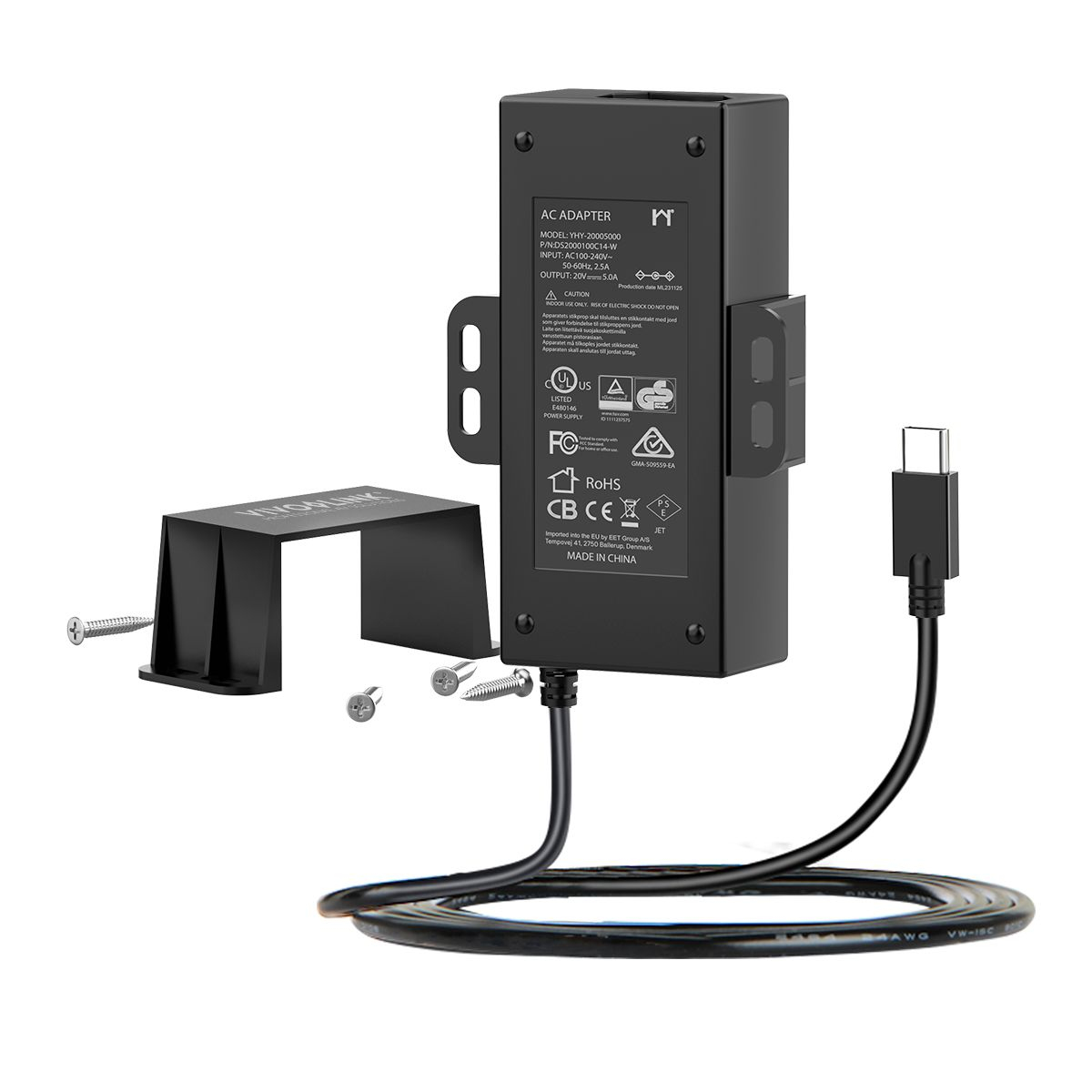 VivoLink USB-C HUB for conference system Dual HDMI, Ansicht 2