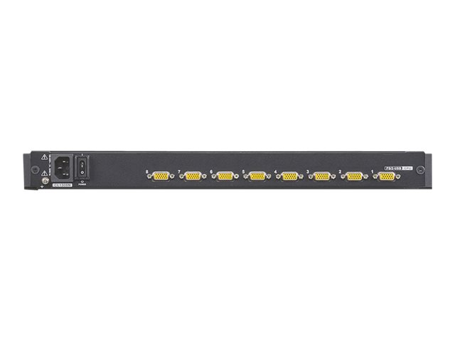 ATEN CL1308 - KVM-Konsole mit KVM-Switch - 8 Anschlüsse - PS/2, USB - US International - 48.3 cm (19), Ansicht 2