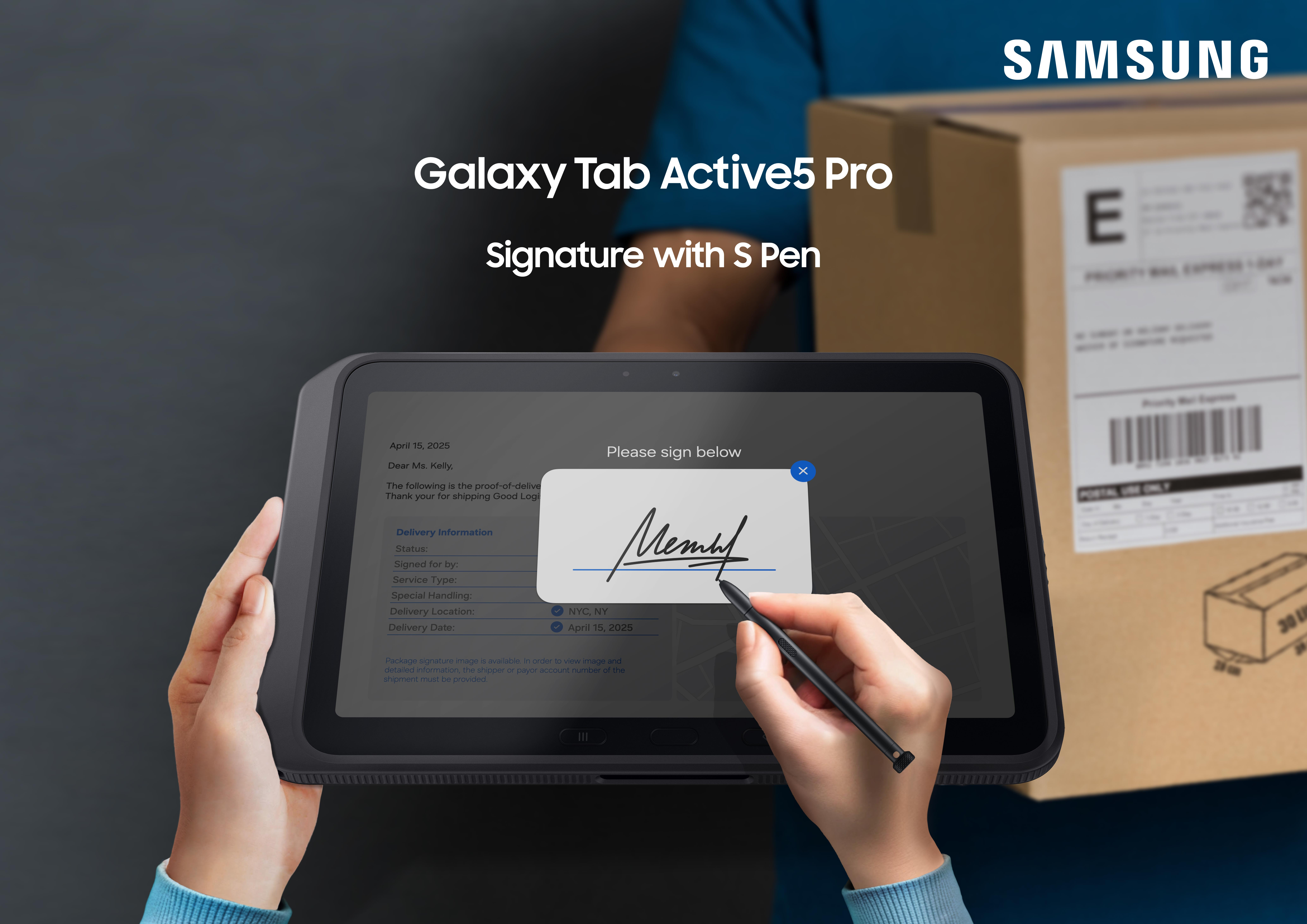 Samsung Galaxy Tab Active5 Pro - Enterprise Edition - Tablet - robust - Android - 256 GB - 25.54 cm (10.1), Ansicht 2
