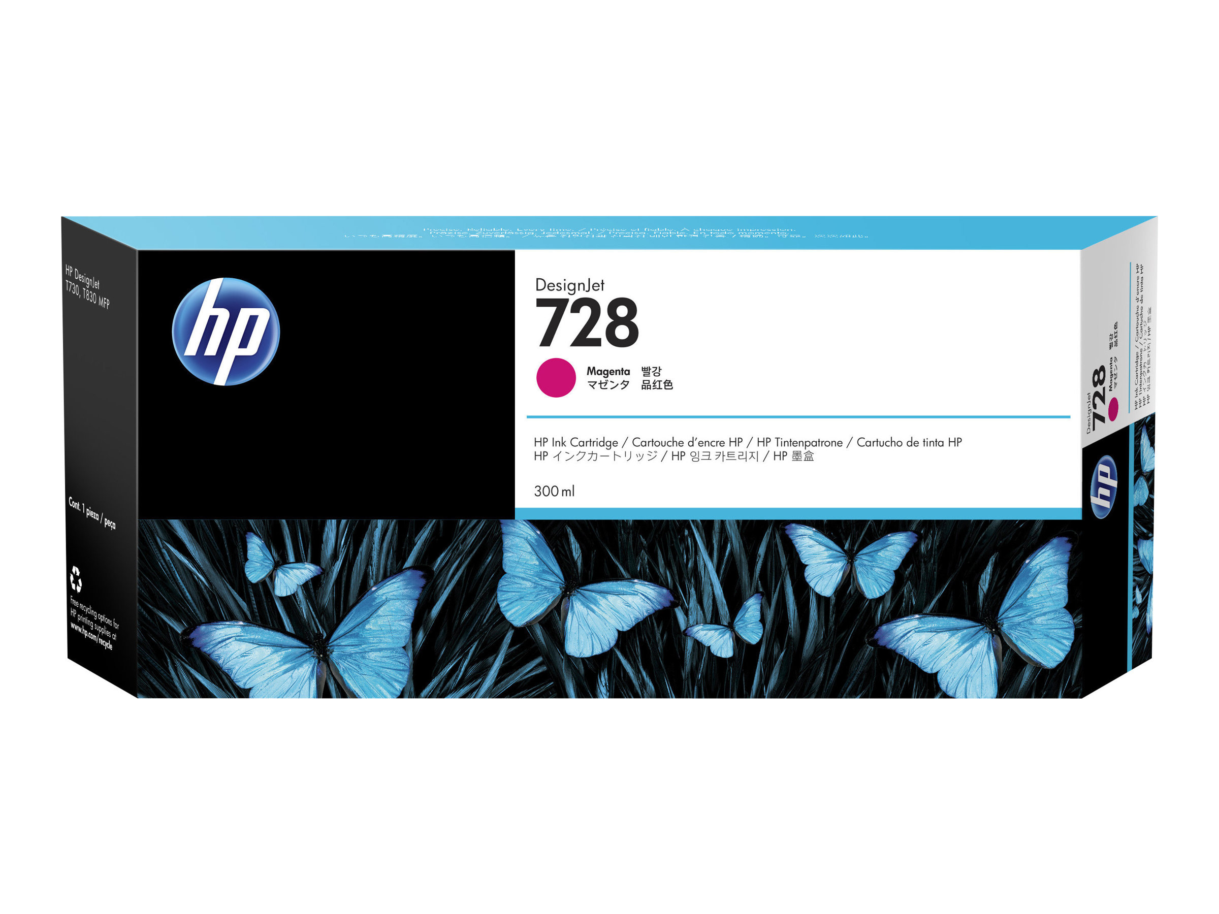 HP 728 - 300 ml - Magenta - original - DesignJet
