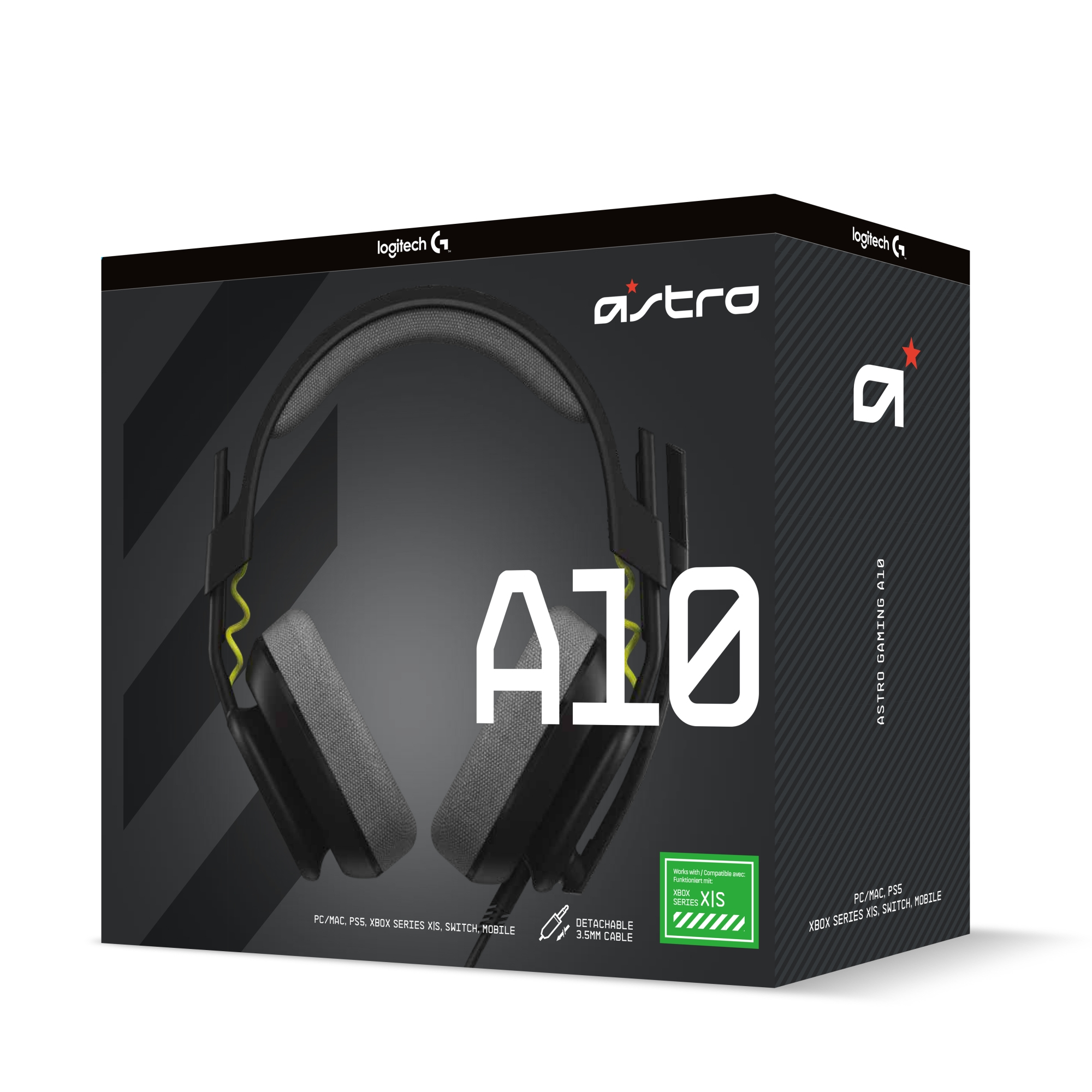 Logitech ASTRO Gaming A10 Gen 2 - Headset - ohrumschließend, Ansicht 2