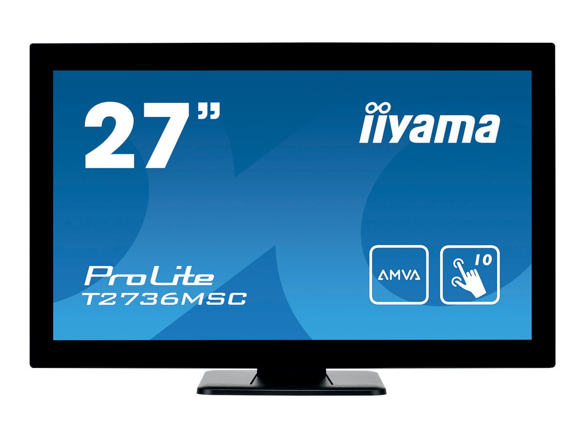 iiyama ProLite T2736MSC-B1, 68,6cm (27 Zoll), Projected Capacitive, 10 TP, Full HD, schwarz