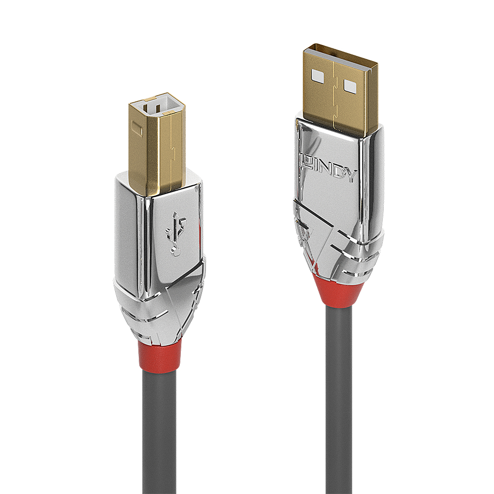 Lindy CROMO - USB-Kabel - USB (M) bis USB Typ B (M), Ansicht 2