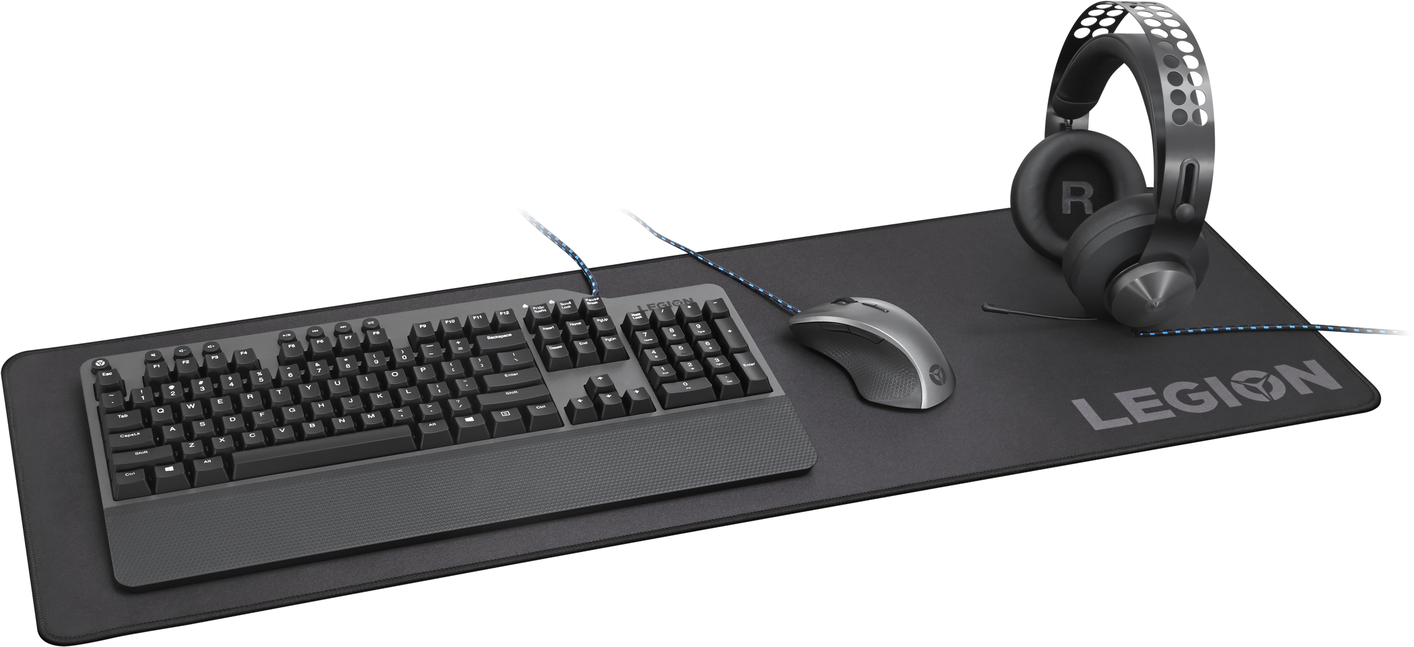Lenovo GXH0W29068 - Schwarz - Monochromatisch - Gaming-Mauspad, Ansicht 4