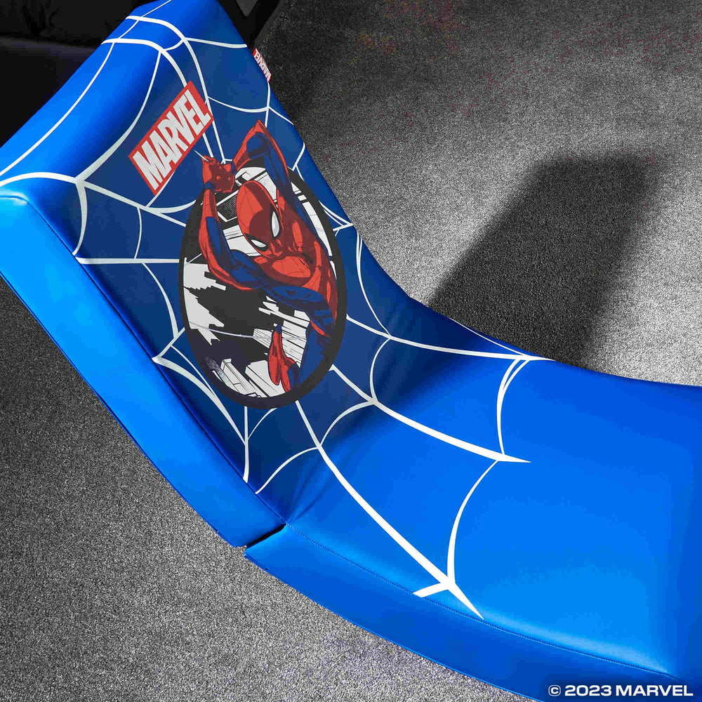 XRocker Gaming Bodensessel blau Marvel/Spider-Man/klappbar, Ansicht 3