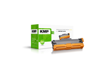 KMP Toner Brother TN2510 black 1200 S. remanufactured - Kompatibel - Wiederaufbereitet