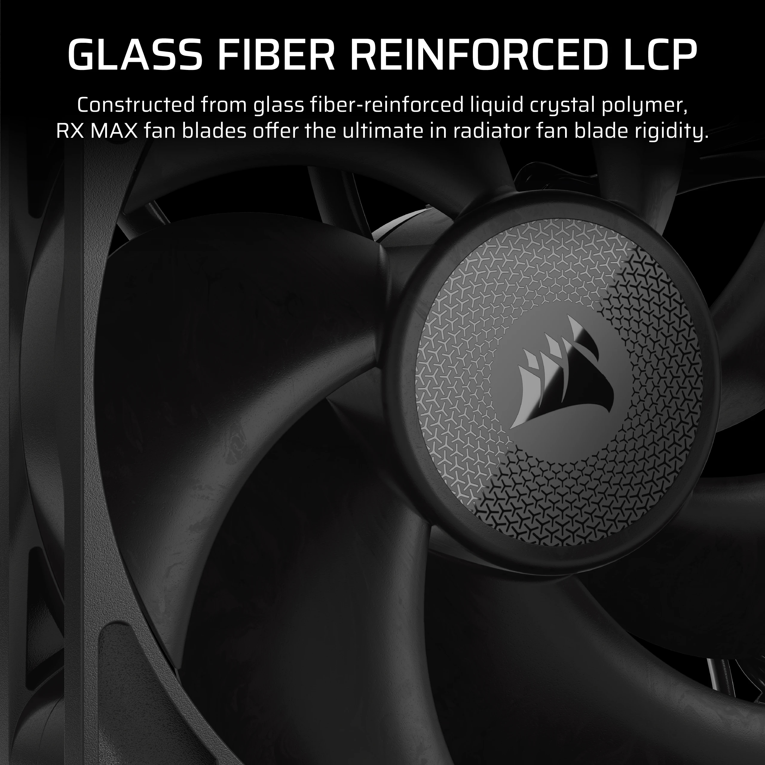 Corsair iCUE Link RX140 MAX Starter Kit - Gehäuselüfter - 140 mm (Packung mit 2), Ansicht 2