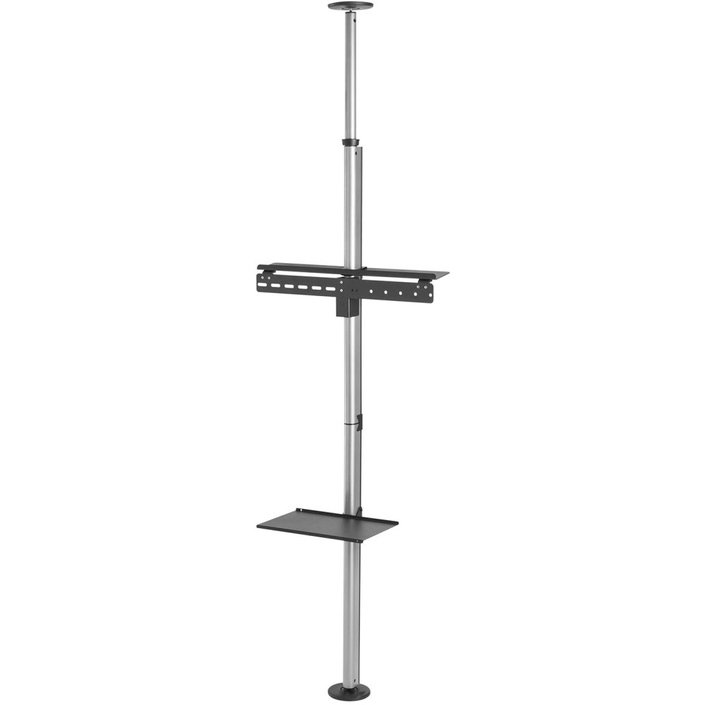 Techly ICA-TR32 - Befestigungskit (Regal, Boden-zu-Decke-Befestigung, VESA-Halterung) - für Flachbildschirm - Aluminium, Ansicht 4