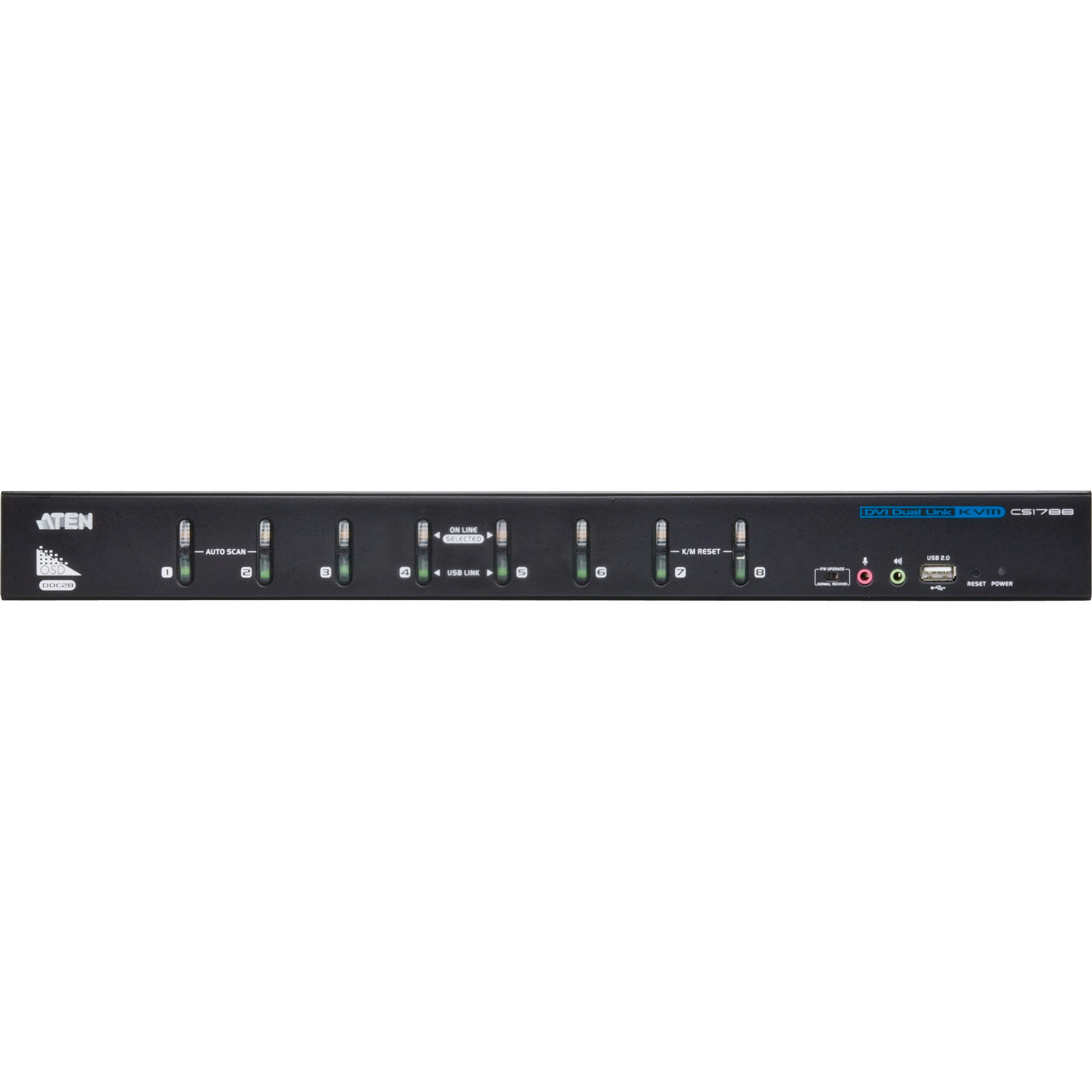 ATEN CS1788 - KVM-Audio-USB-Switch - 8 x KVMAudioUSB