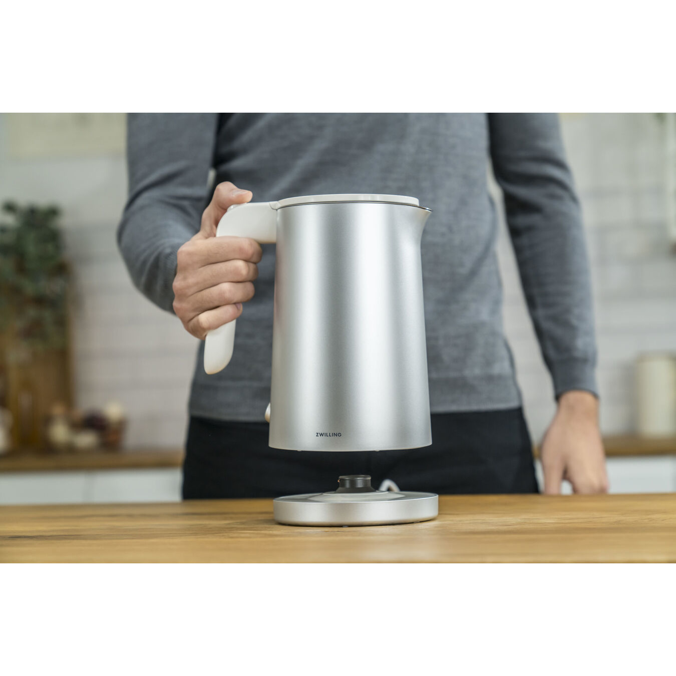 Zwilling ENGINIGY - 1 l - 1850 W - Silber - Kunststoff - Edelstahl - Überhitzungsschutz - Filterung, Ansicht 2