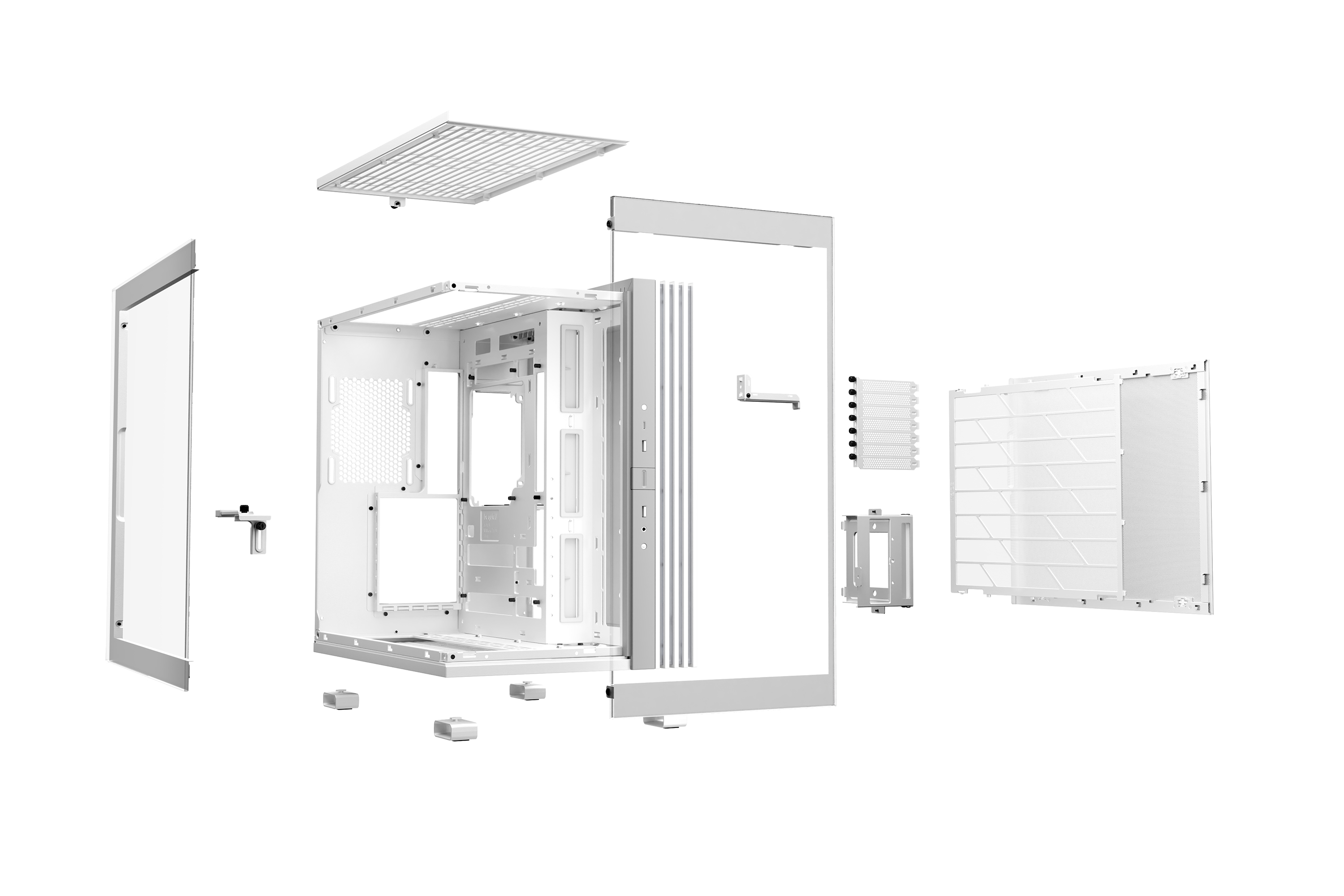 Be Quiet! Light Base 600 DX - Midi-Tower - ATX - Seitenteil mit Fenster (Glas), Ansicht 4