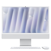 Apple iMac Z1E2 59.62cm Standardglas M4 8C CPU8C GPU16C N.E. SSD Gbit Eth MM MaKey us Silber
