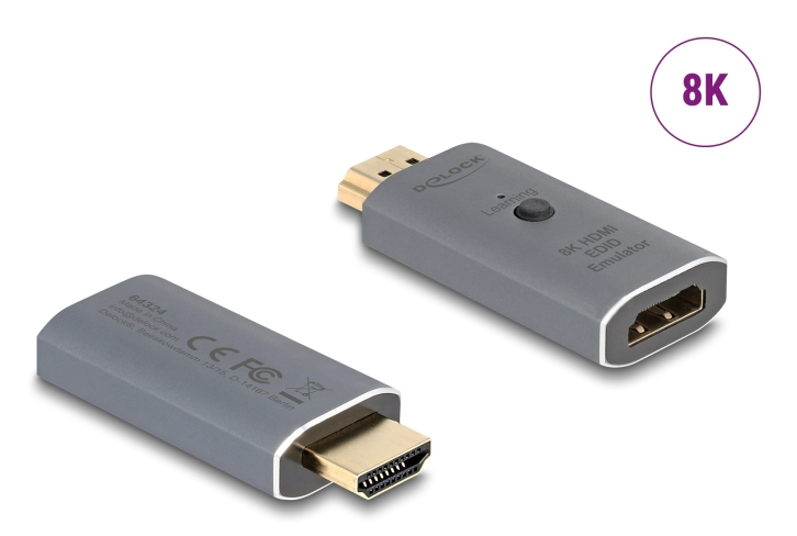 Delock EDID-Leser/Schreiber - HDMI - Anthrazit, Ansicht 2