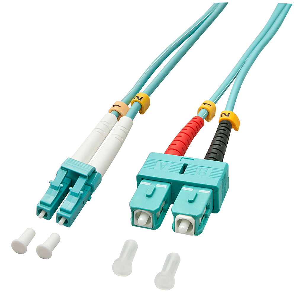 Lindy Patch-Kabel - SC multi-mode (M) bis LC Multi-Mode (M), Ansicht 2