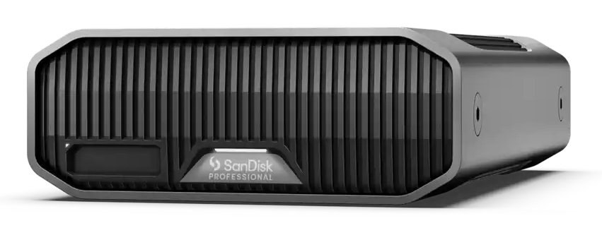 SanDisk Professional G-DRIVE PROJECT - Festplatten-Array - 1 Schächte - HDD 26 TB x 1 - Thunderbolt 3, USB-C 3.2 Gen 2, Ansicht 4