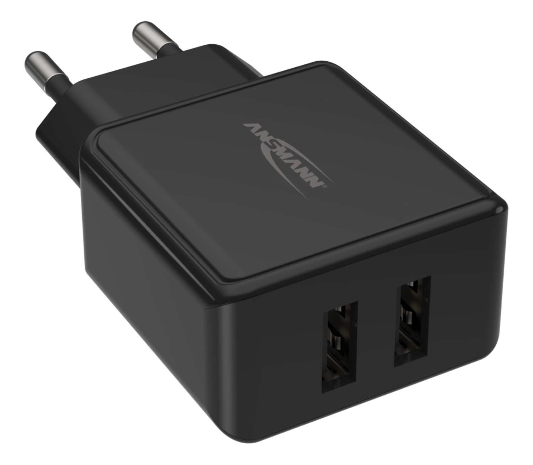 Ansmann HC212 - Netzteil - 12 Watt - 2400 mA - 2 Ausgabeanschlussstellen (USB), Ansicht 3