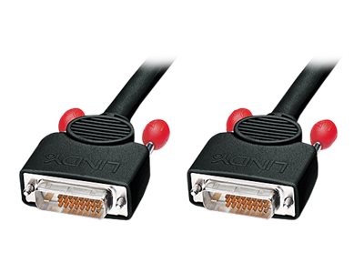 Lindy Super Long Distance - DVI-Kabel - Dual Link - DVI-D (M) zu DVI-D (M) - 10 m - Daumenschrauben