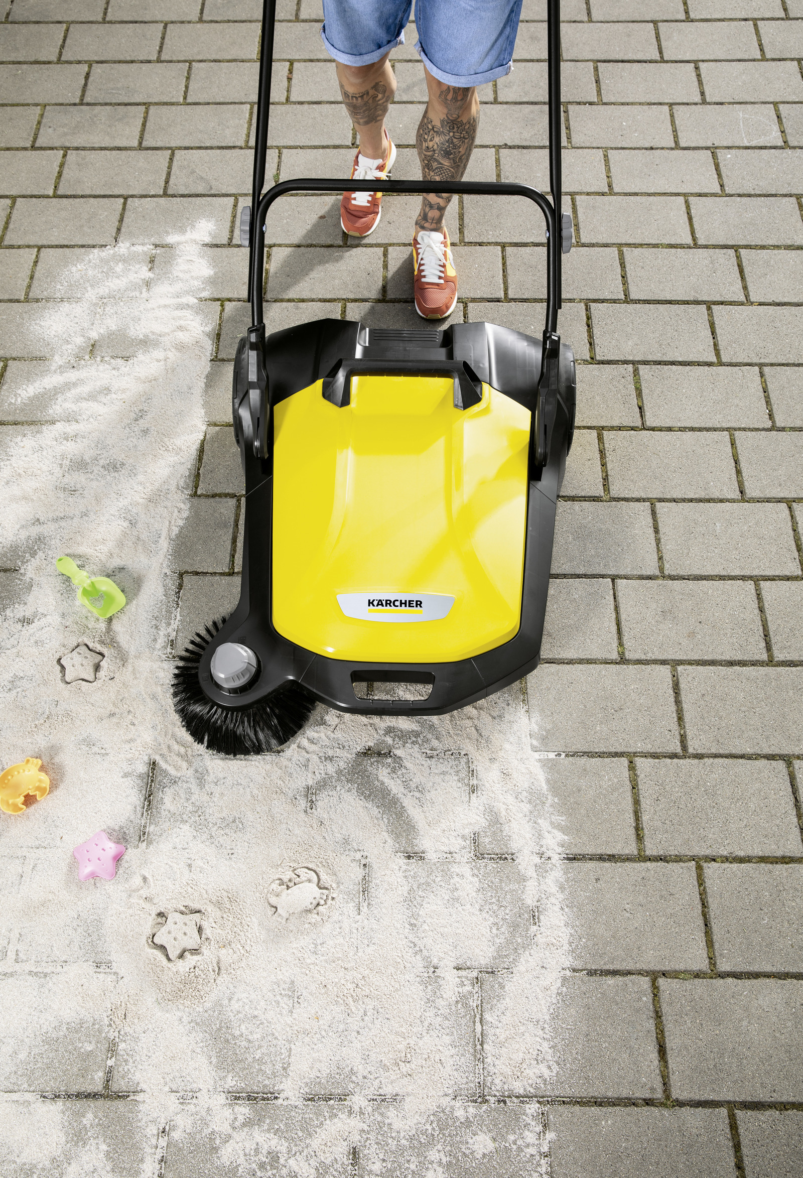 Kärcher S 6 - Schwarz - Gelb - 795 mm - 926 mm - 1032 mm - 14,2 kg - Manuell, Ansicht 3