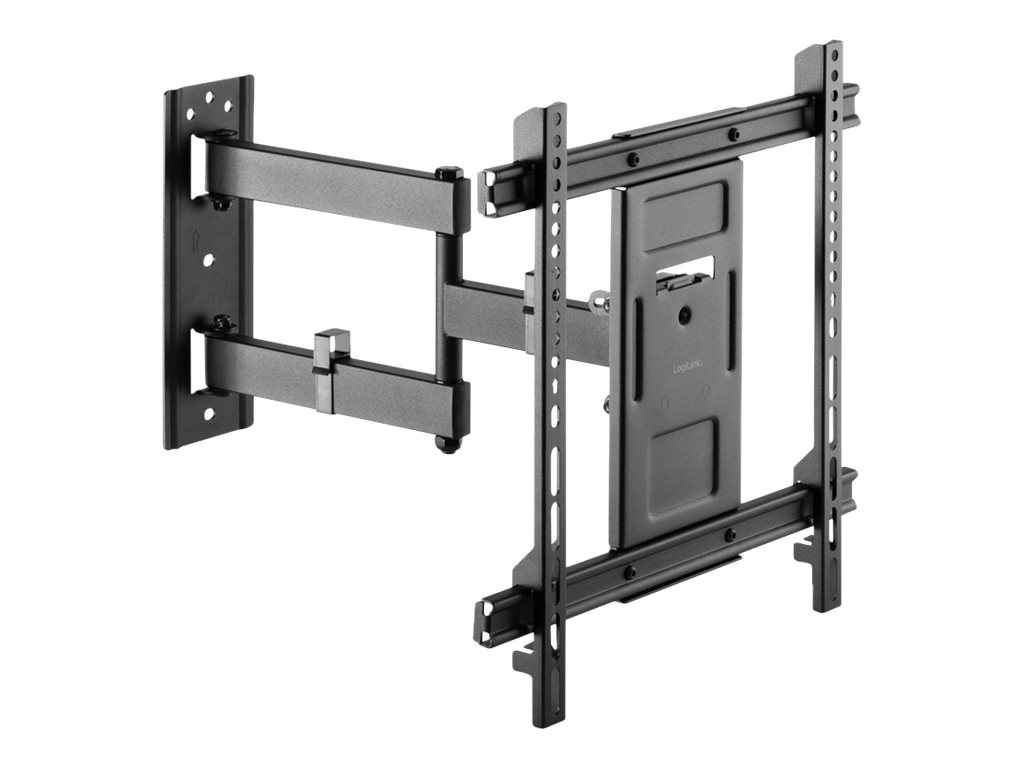 LogiLink Klammer - Voll beweglich - für LCD-TV / gekrümmter LCD-TV - Kunststoff, Stahl, Acrylnitril-Butadien-Styrol (ABS)