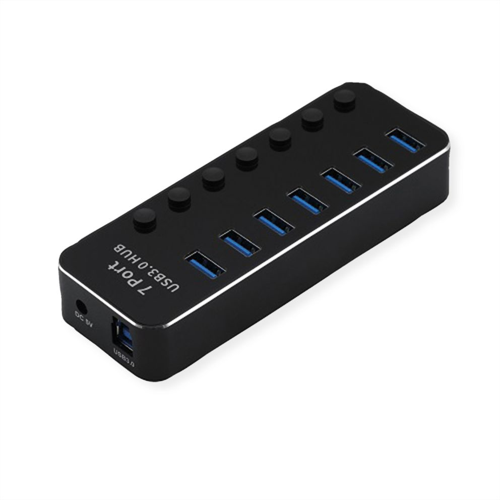 ROLINE 14.02.5057 - USB 3.2 Gen 1 (3.1 Gen 1) Type-A - USB 3.2 Gen 1 (3.1 Gen 1) Type-A - 5120 Mbit/s - Schwarz, Ansicht 2