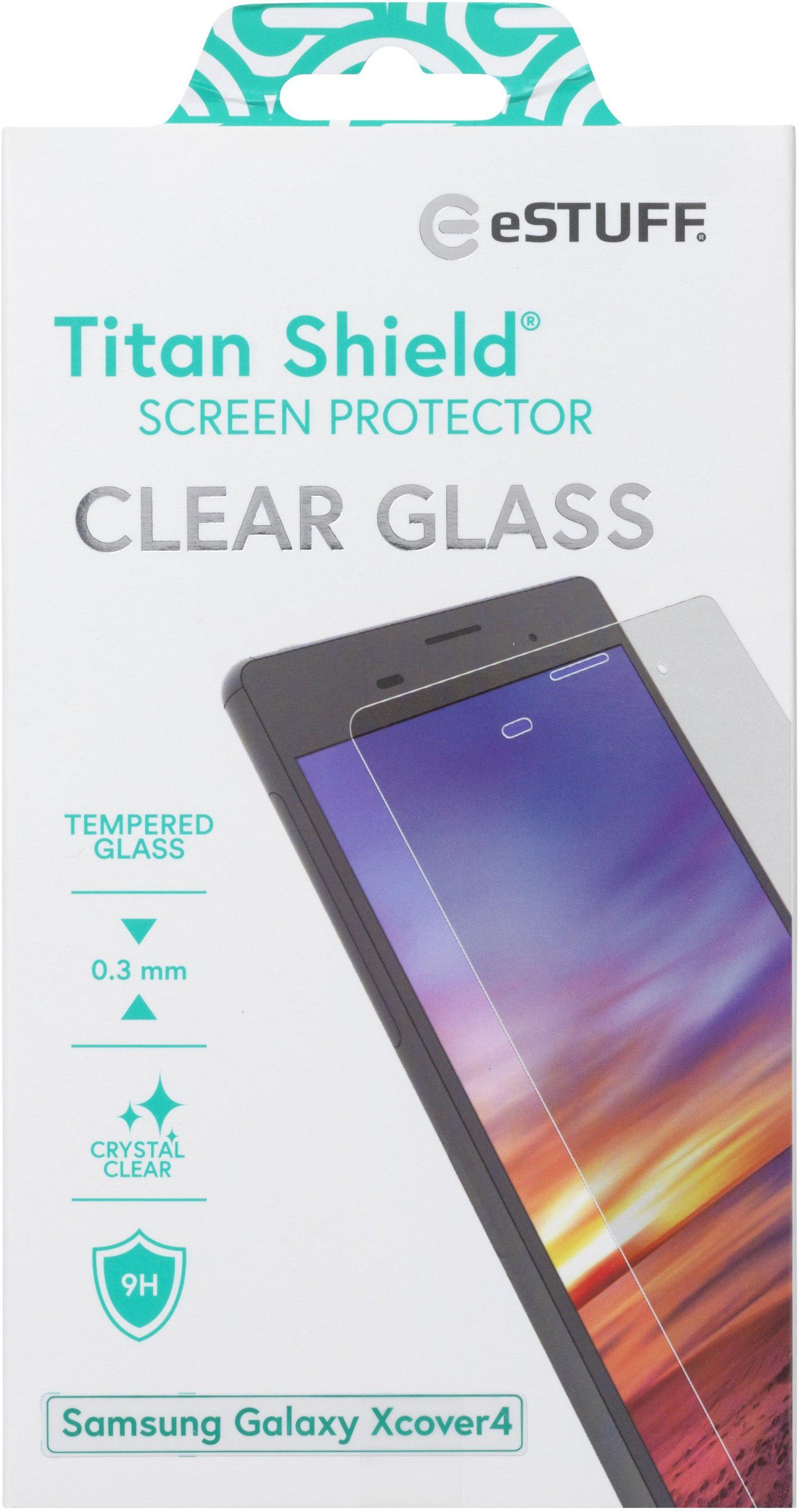eSTUFF Titan Shield Xcover 4 - Bildschirmschutz für Handy, Ansicht 2