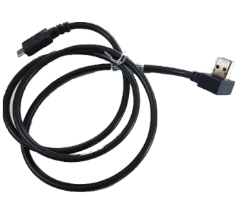 Zebra USB-Kabel - USB (M) gewinkelt zu USB-C (M), Ansicht 2