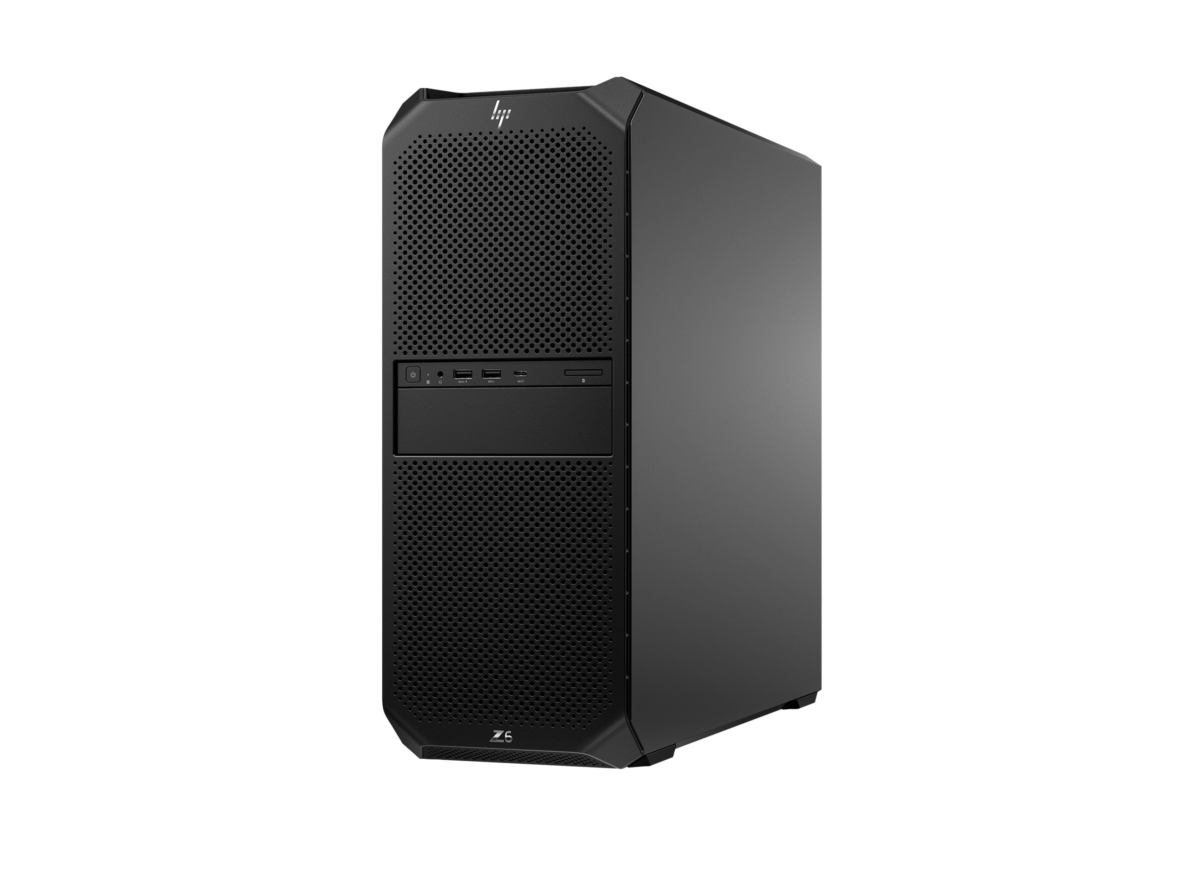 HP Workstation Z6 G5 A - Tower - 4U - 1 x Ryzen ThreadRipper PRO 7955WX / 4.5 GHz - RAM 64 GB - SSD 2 TB - HP Z Turbo Drive, NVMe, TLC - keine Grafiken - 1GbE - Win 11 Pro - Monitor: keiner - Tastatur: Deutsch - Schwarz - mit HP 1 Jahr Wolf Pro Sicherh...