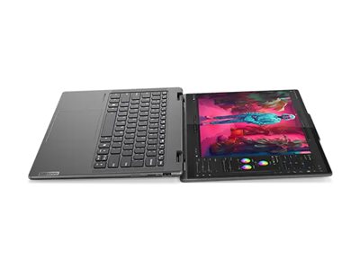 Lenovo Yoga 7 2-in-1 14AHP9 83DK - Flip-Design - AMD Ryzen 5 8640HS  3.5 GHz - Win 11 Home - Radeon 760M - 16 GB RAM - 512 GB SSD NVMe - 35.6 cm (14)