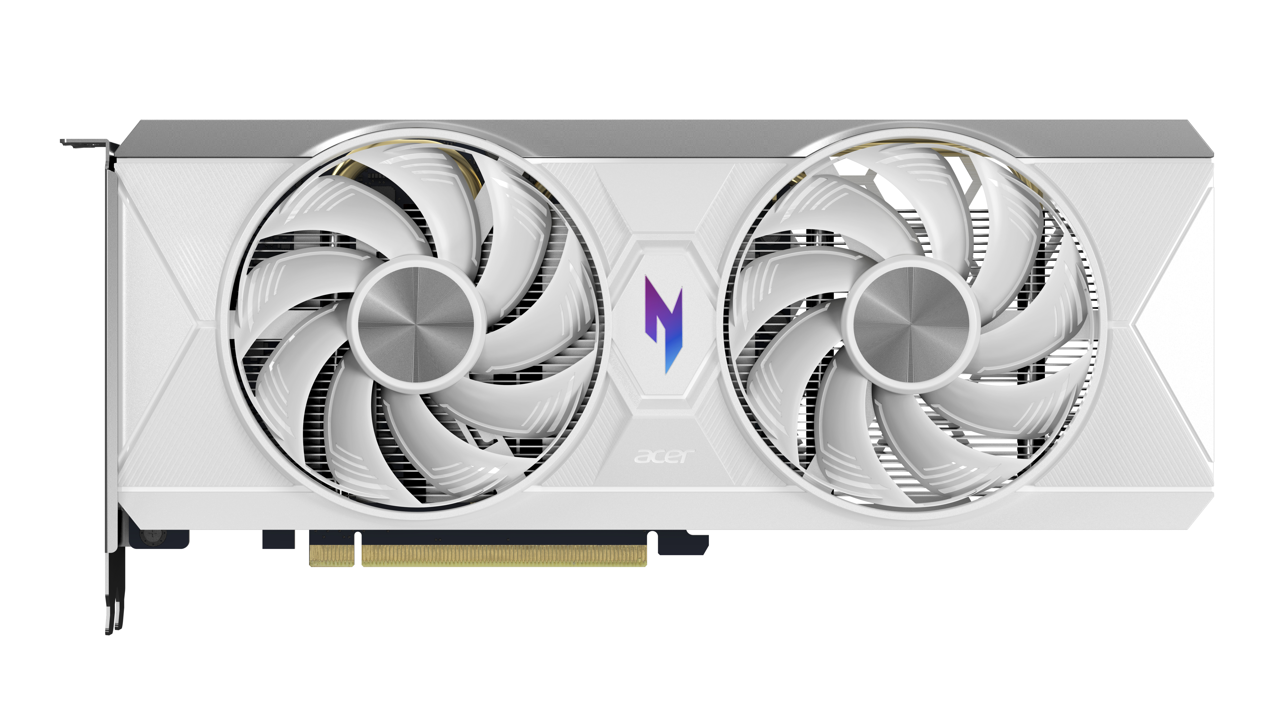 Acer Nitro AMD RX9060 XT OC 8GB WHITE (DP.Z4UWW.P02) - 8.192 MB, Ansicht 4