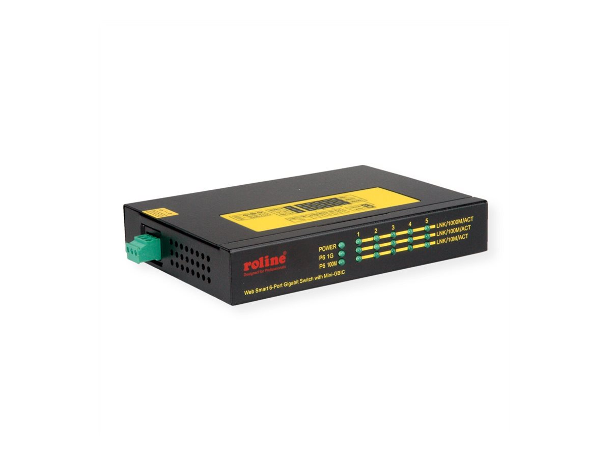 ROLINE Gigabit Ethernet Industrial Switch - Switch