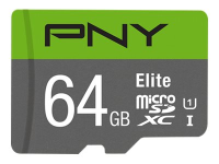 Elite - 64 GB - MicroSDXC - Klasse 10 - Class 1 (U1) - Grün - Grau