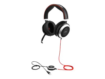 Jabra Evolve 80 UC stereo - Headset