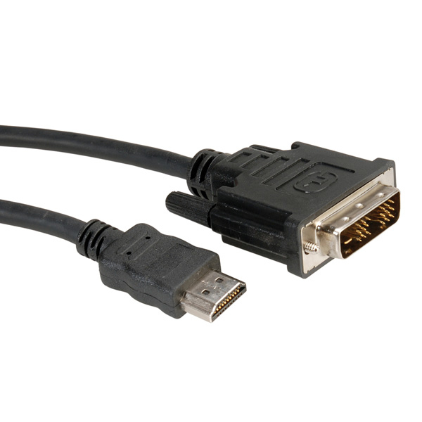 ROLINE Videokabel - HDMI (M) bis DVI-D (M), Ansicht 2