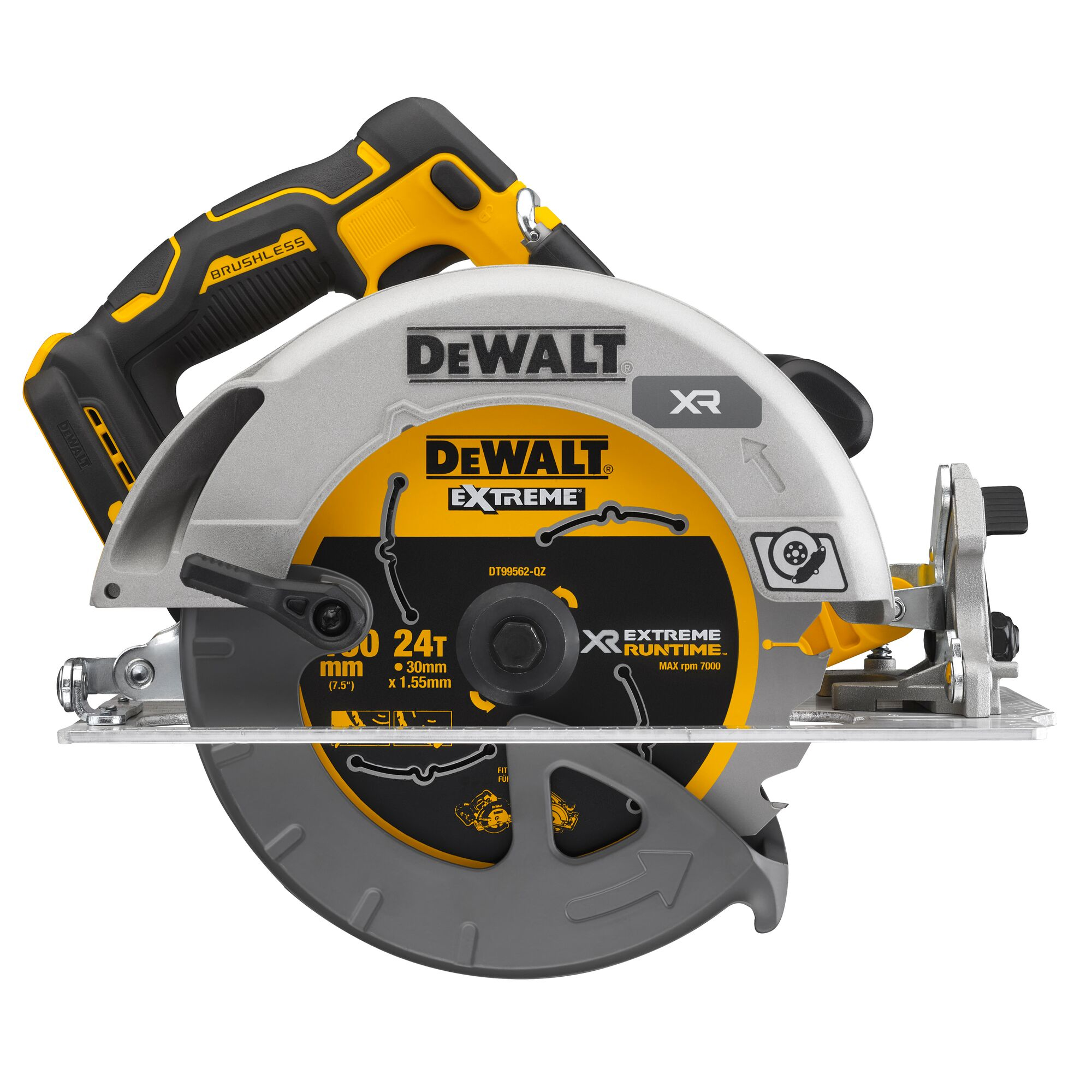 DeWalt DCS573NT 54V XR FlexVolt Akku-Handkreissäge solo inkl. Koffer, Ansicht 2