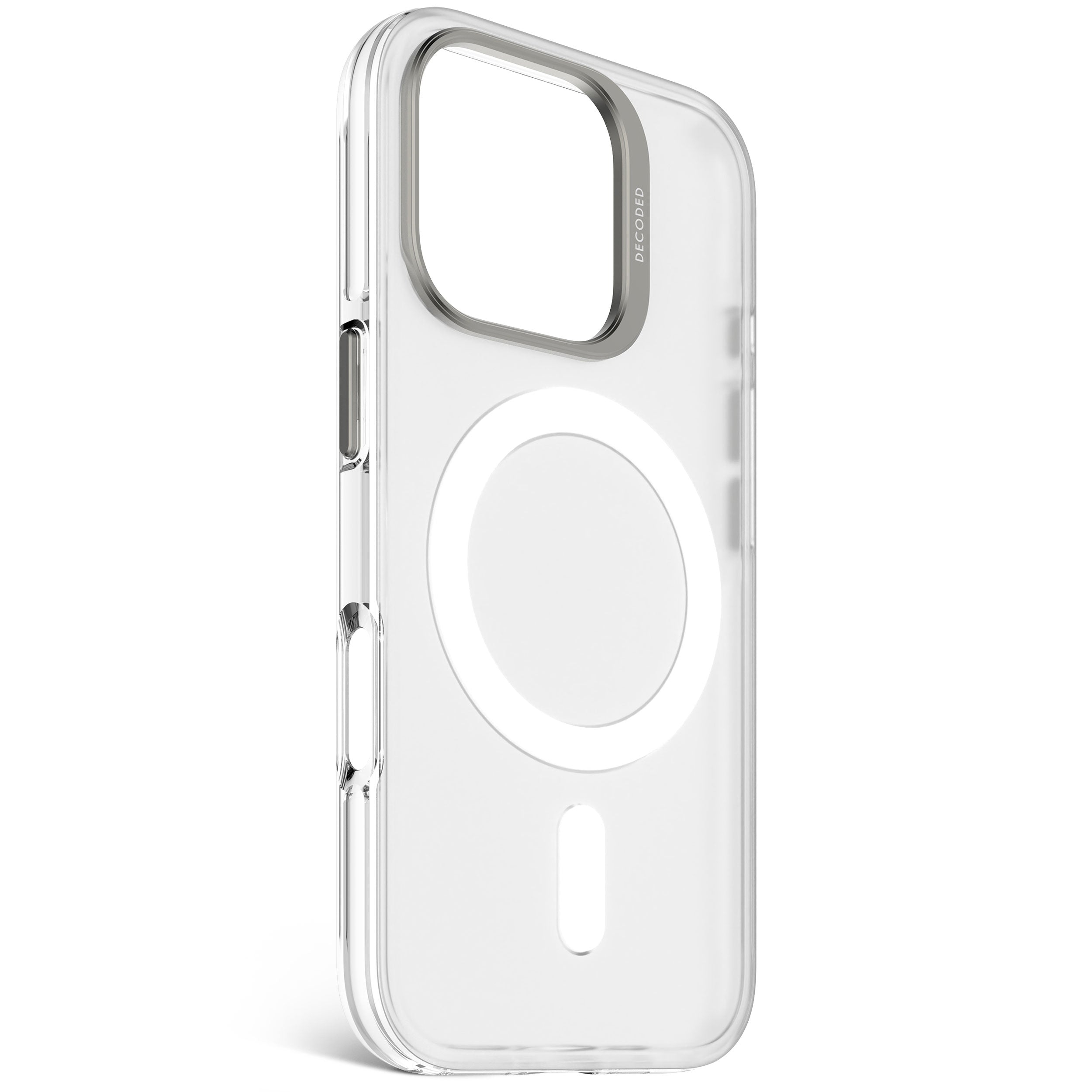 Decoded Recycled Plastic Backc. iPhone 16 Pro Transparent White, Ansicht 2