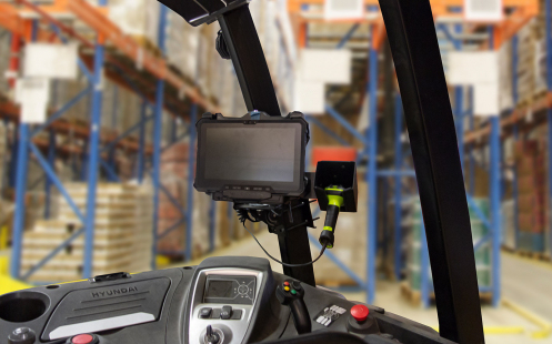 Gamber-Johnson Scanner Pocket Tablet Mount - Montagekomponente (Montage), Ansicht 2